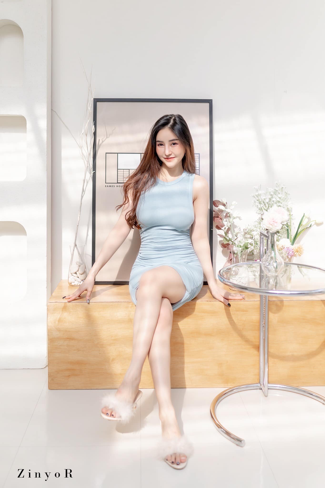 ครูบลู นางแบบพริตตตี้สาวสวย ตัว top อวดหุ่นสวย นมตูม ในชุด bikini เต็มๆตา 127
