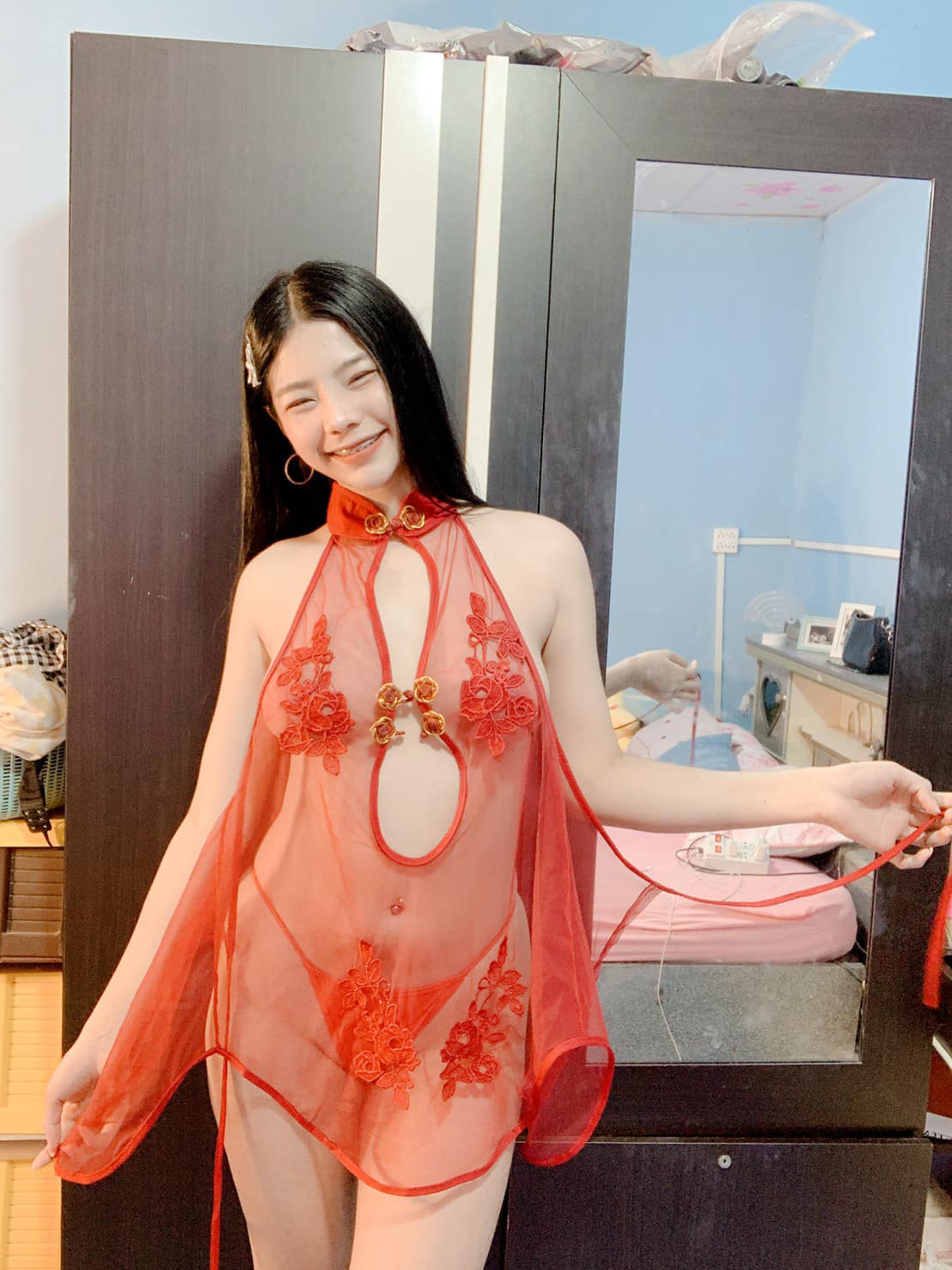 แจกวาร์ป น้อง มี่ มี่ ฐิติมา เน็ตไอดอลสายแซ่บตัวเล็ก หน้าใสจากOnlyfans 9