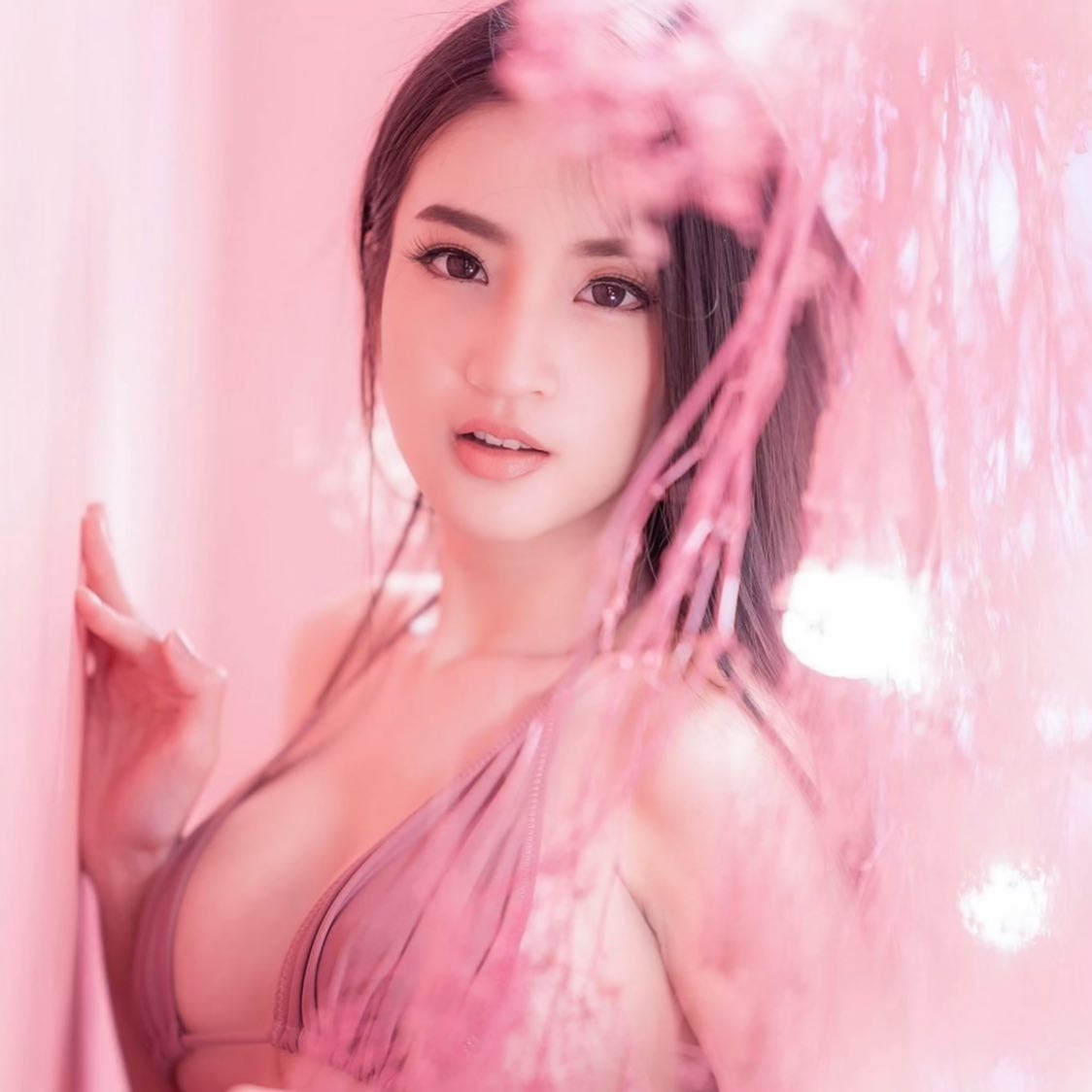 น้องมะมิ้งค์ maming พริตตี้หน้าเด็ก เปิดอกโชว์เนิน ขาว จัดเต็ม 18+ 7