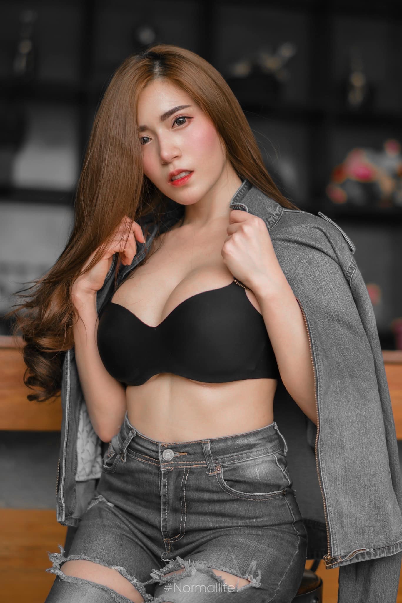 น้องลูกบาส LookBaz สลัดผ้า ถ่ายแบบ เซ็กซี่ อวดเรือนร่างโชว์ แฟนๆดูกันจนจุใจ 29