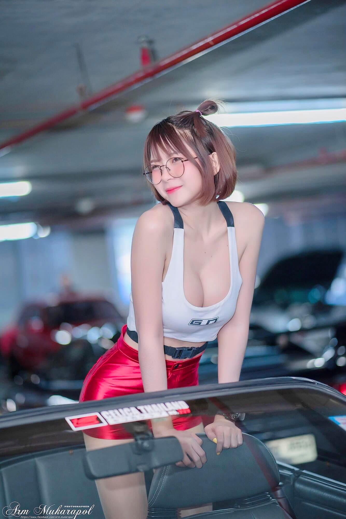 ขวัญแว่น เน็ตไอดอลสาวเนิร์ด สุดสวย น่ารัก แถม นมใหญ่ เซกซี่เกินตัว 25