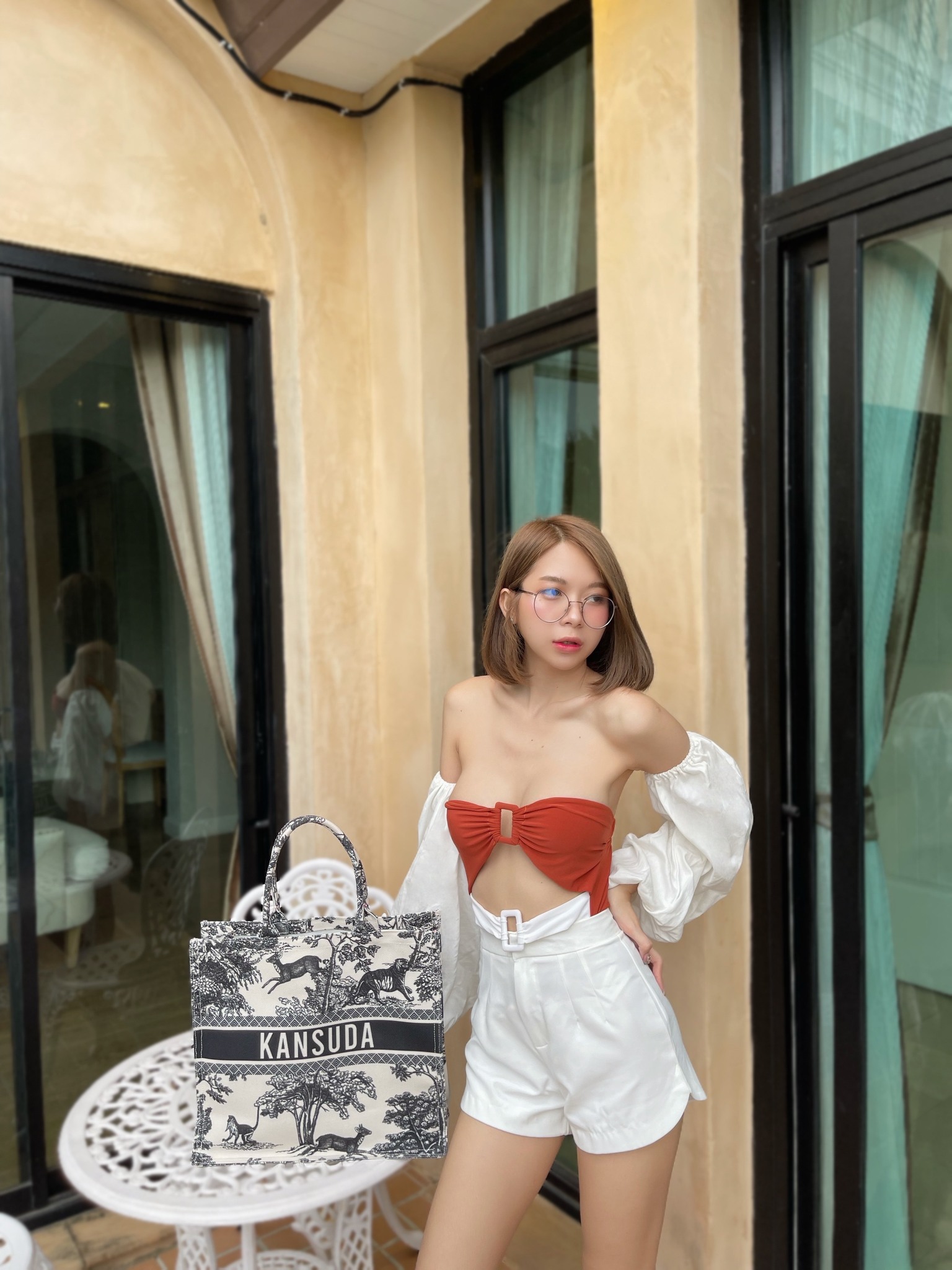ขวัญแว่น เน็ตไอดอลสาวเนิร์ด สุดสวย น่ารัก แถม นมใหญ่ เซกซี่เกินตัว 45
