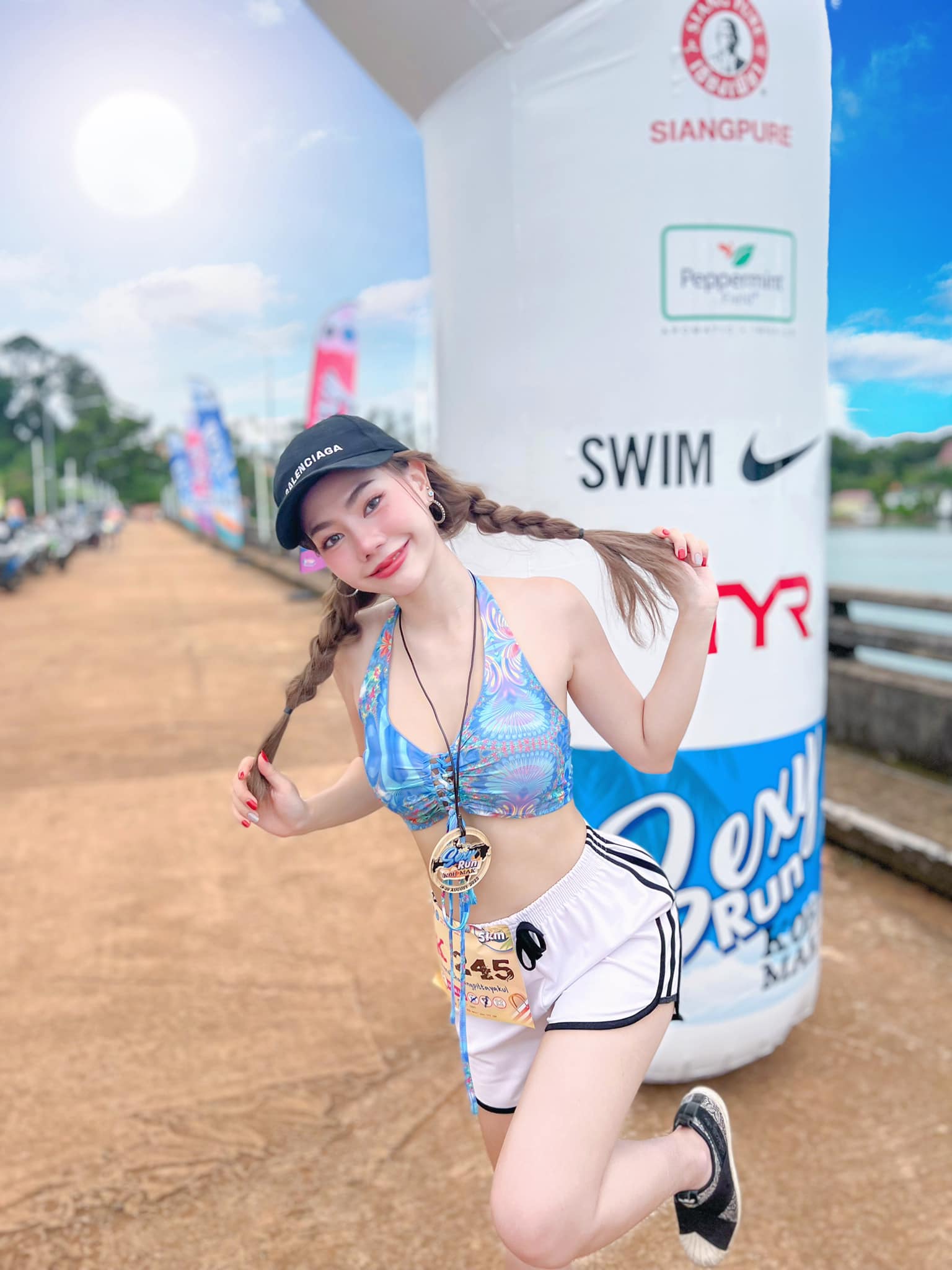 น้องฟักแฟง ก็มาดิครับ พริตติ้ สาวสวย หุ่นเซ็กซี่ ดีกรี Miss Tourism World 56