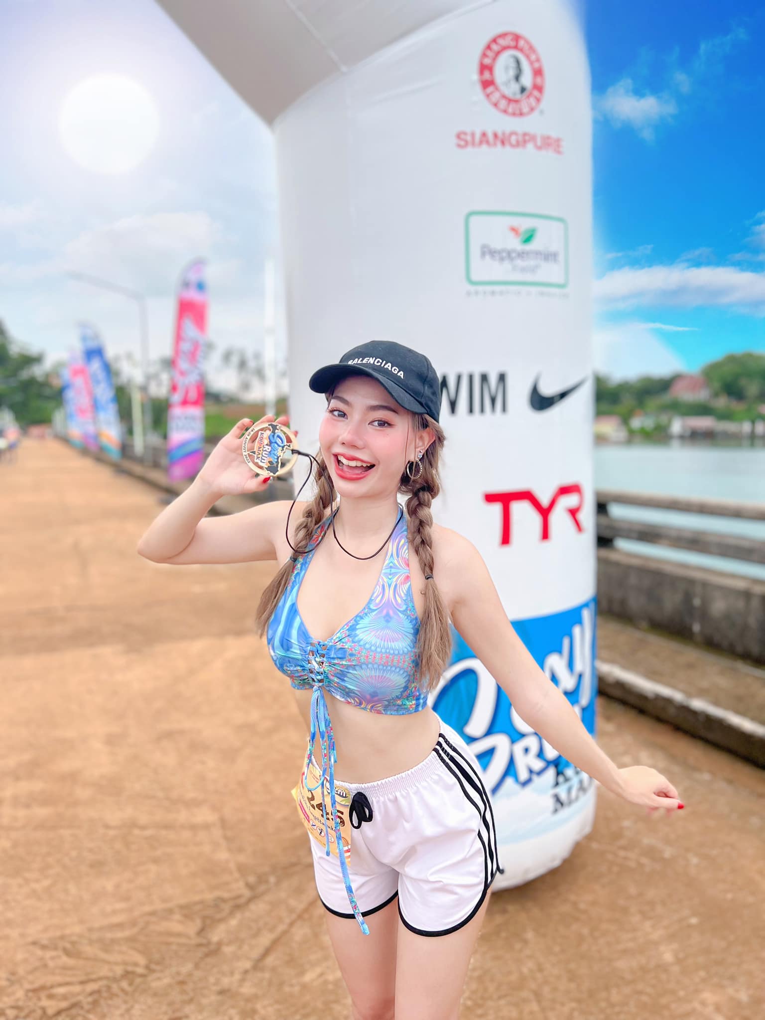 น้องฟักแฟง ก็มาดิครับ พริตติ้ สาวสวย หุ่นเซ็กซี่ ดีกรี Miss Tourism World 61