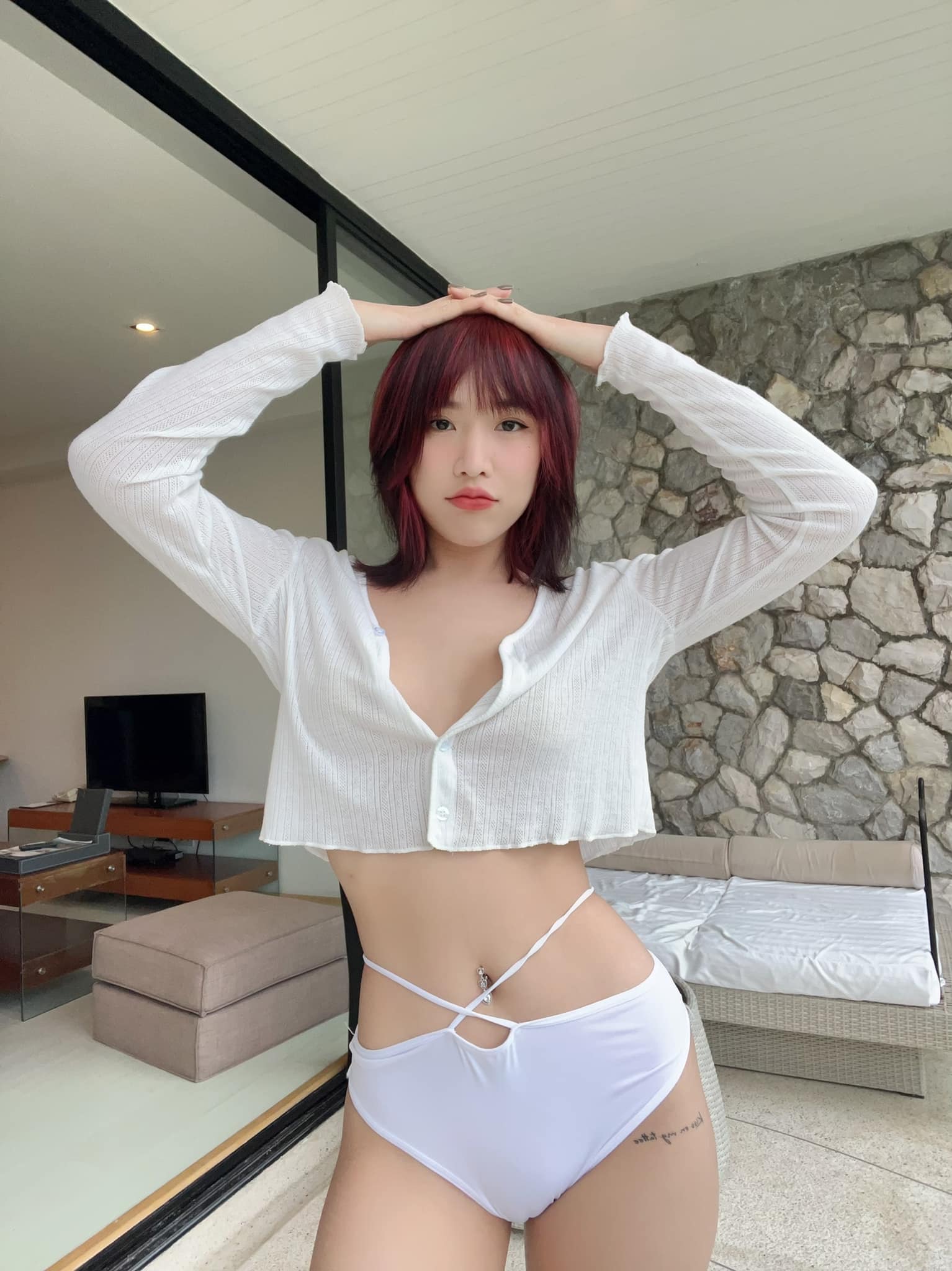 Ploy Orada เน็ตไอดอล สาวสวย หมวยตัวเล็ก ผลงานสุดซี๊ด บน Onlyfans 44