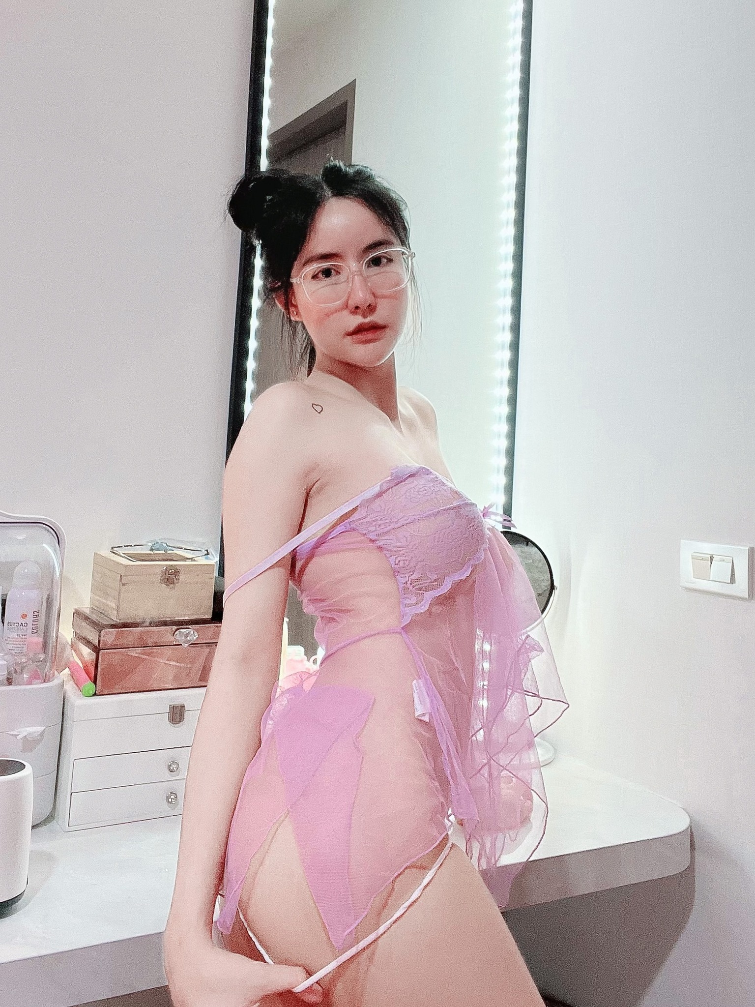 น้องกวาง BIGO เน็ตไอดอล หุ่นแซ่บ ไฟหน้าดวงโต กระแทกใจสุดๆ 29
