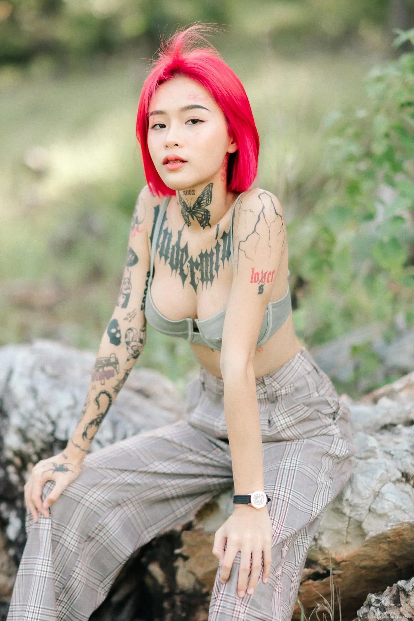 น้องยาหยี yayee สาวน้อยมากรอยสัก อกตู้มๆ เซตรูป สุดเซ็กซี่ สาย 18+ 1
