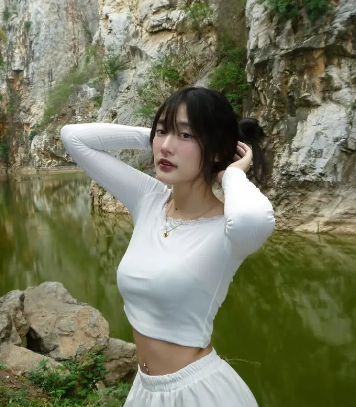 เปิดวาร์ป น้องเนปจูน สาวสวย หน้าหวาน หุ่นแซ่บ หวานใจ ดีเจเพชรจ้า 14